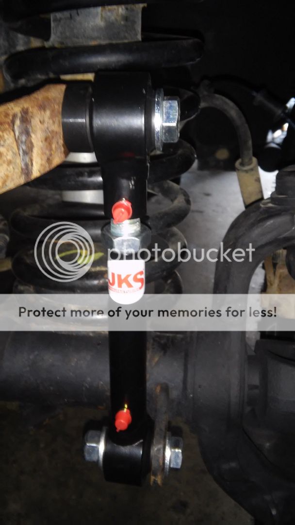 JKS adjustable sway bar links Jeep Wrangler Forum